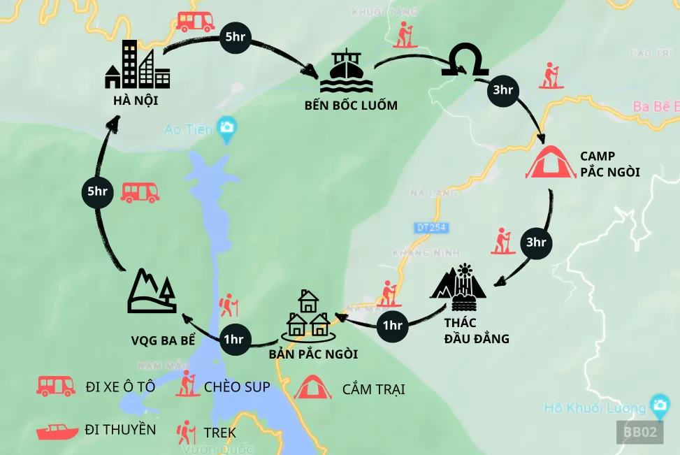 North Vietnam: Conquer Nang River & Ba Be Lake